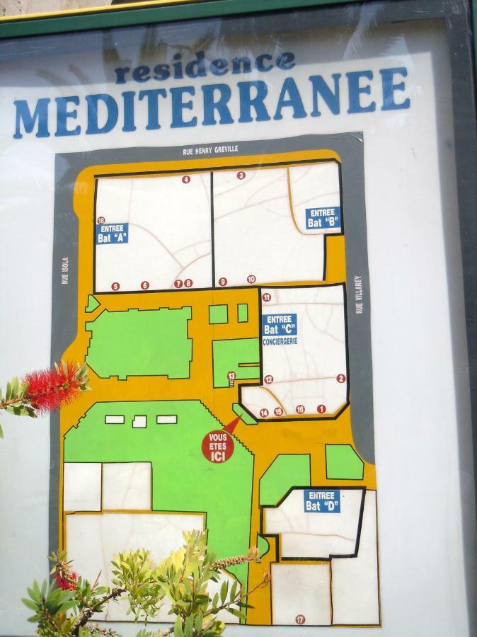 Residence Le Mediterranee Menton Eksteriør bilde